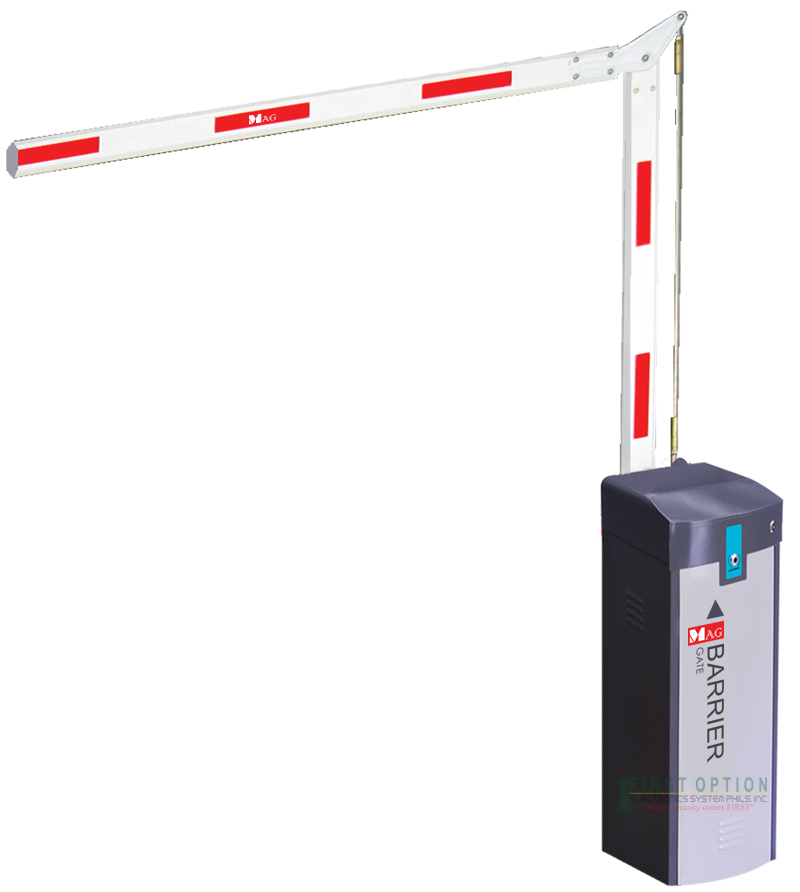 BR618T_90 MAG FOLDING ARM BARRIER GATE FOR BASEMENT PARKING